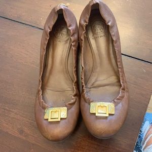 Tory Burch Leather Ballet Flat